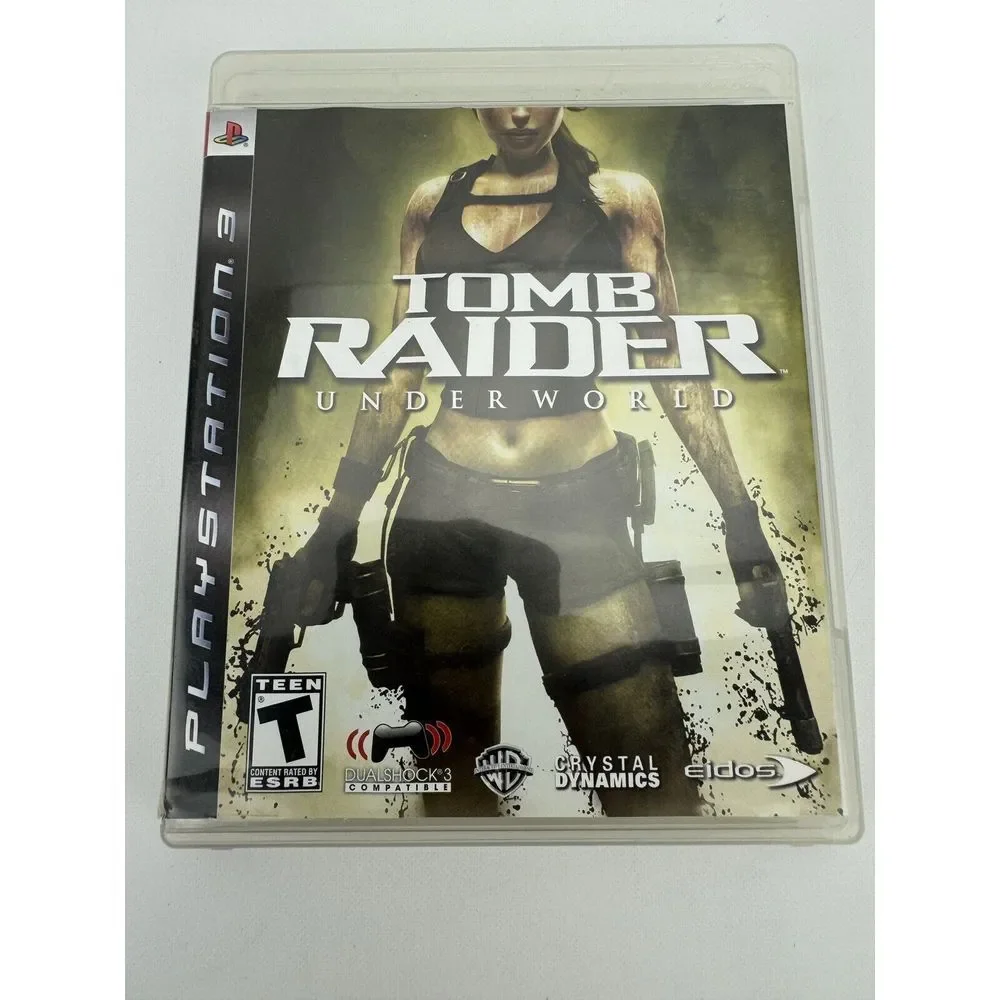 Tomb Raider: Underworld (Sony PlayStation 3,‎ 2008) CIB Tested Works